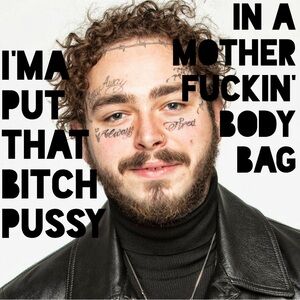 Post Malone Wall Tapestry Rap Lyrics Home Decor Music Artist Room Poster Blanket